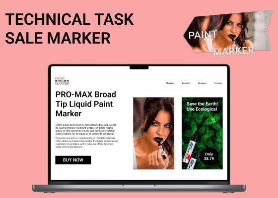 Print Marker Landing Page