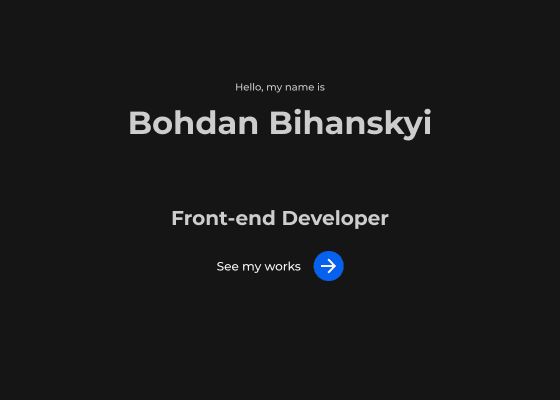 Resume Landing Page Figma